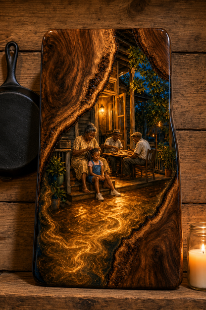 Black Culture Cutting Board